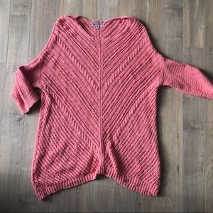 DE collection sweater from Downeast! Coral pink!